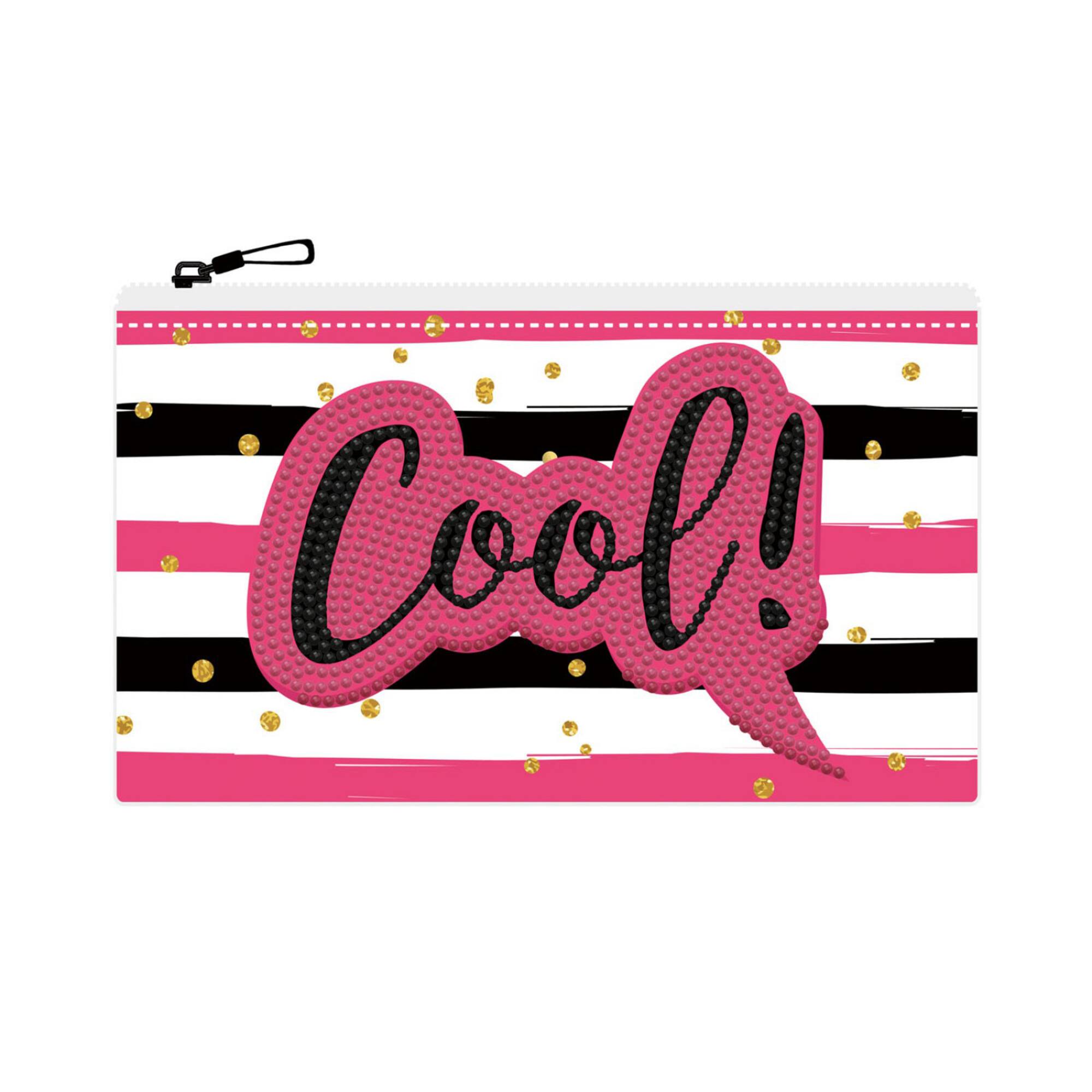 Diamond Dotz® Beginner Cool Zipper Pouch Diamond Painting Kit